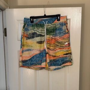 Akoo Vibrant Patterned Swim Shorts